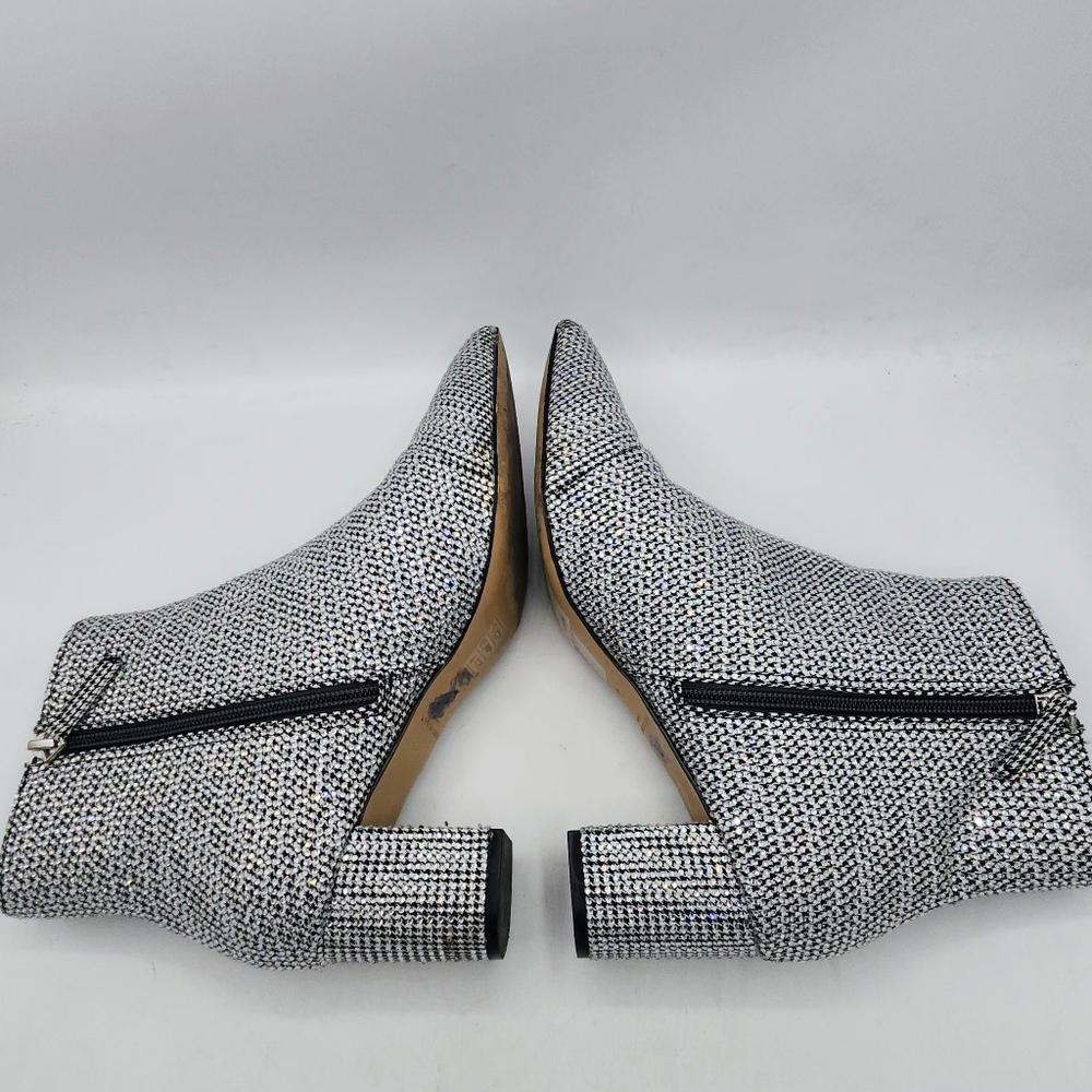 Kurt Geiger London Burlington Crystal Houndstooth Boots 40 - Picture 6 of 16